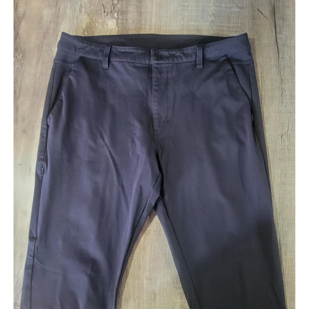 BYLT Premium Basics Everyday Pant 2.0‎ Mens 38T X 31 Navy Blue Performance